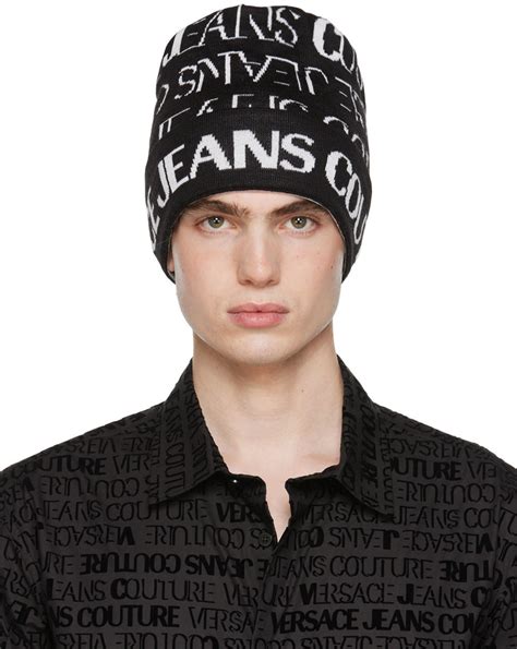 versace beanie sale|Versace jeans couture cap.